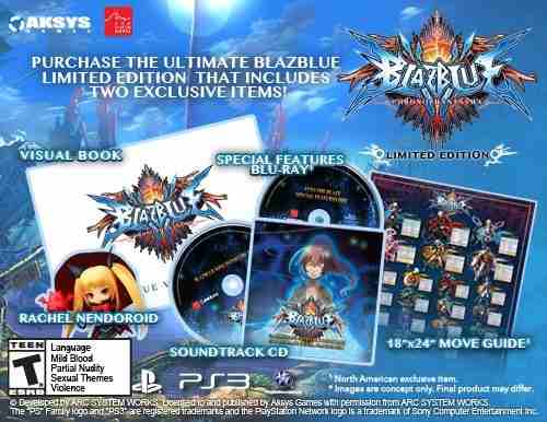 Blazblue: Chrono Phantasma Limited Edition 